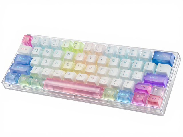 高透RGB PC电竞键帽,双色注塑工艺解析,易染色定制指南
