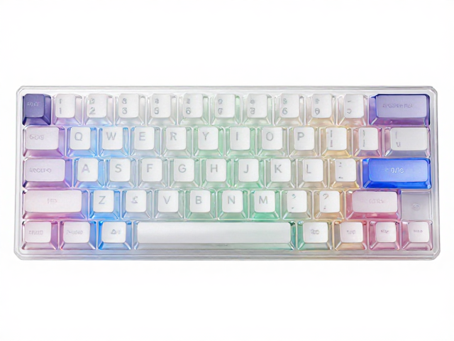 高透RGB PC电竞键帽,比ABS更透亮,丝网印花工艺解析