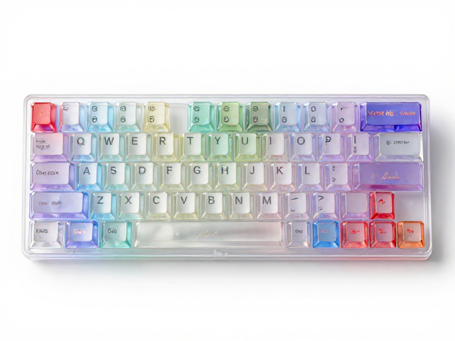 高透RGB PC键帽DIY改装指南,解决表面易磨损难题