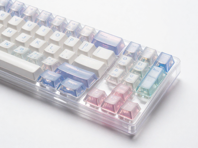 高透RGB PC电竞键帽,比ABS更透亮,价格适中偏高
