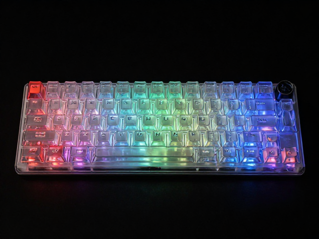 高透RGB PC电竞键帽,比ABS更透亮,价格适中偏高