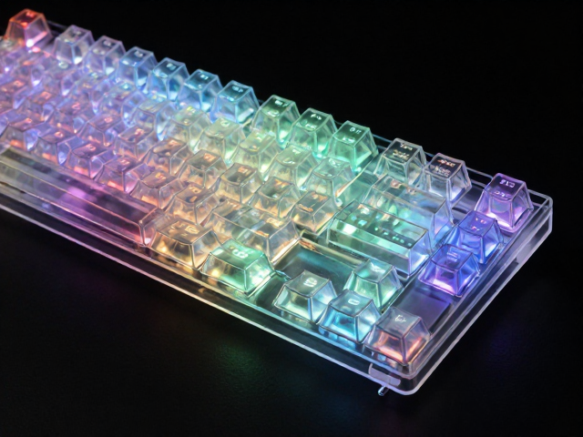 高透RGB PC电竞键帽,背光键盘,量产成本可控方案解析