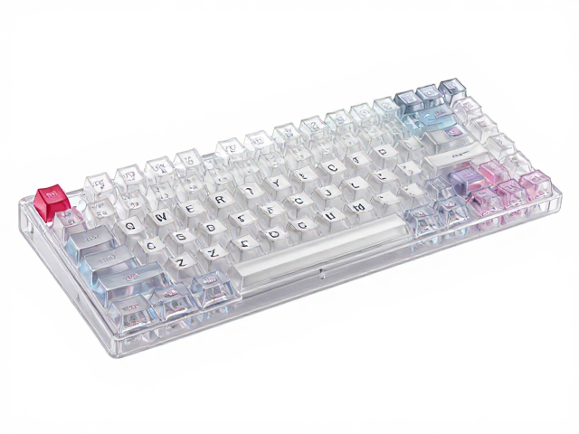 高透RGB PC电竞键帽,ABS/PC复合材质,比玻璃更轻便