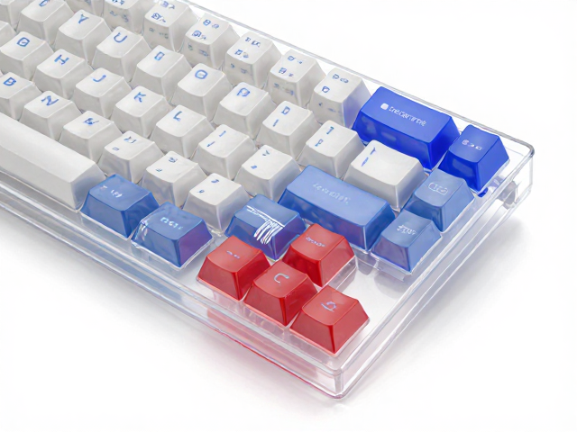 高透RGB PC电竞键帽,UV印刷与双色模工艺深度解析