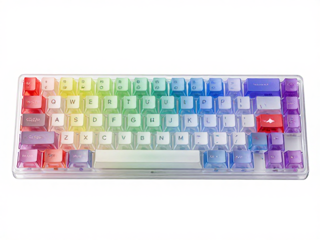 高透RGB PC键帽定制色彩管理,解决易沾指纹难题的选购指南