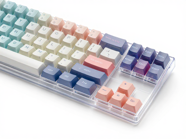 高透RGB PC电竞键帽,UV印刷与双色模工艺深度解析