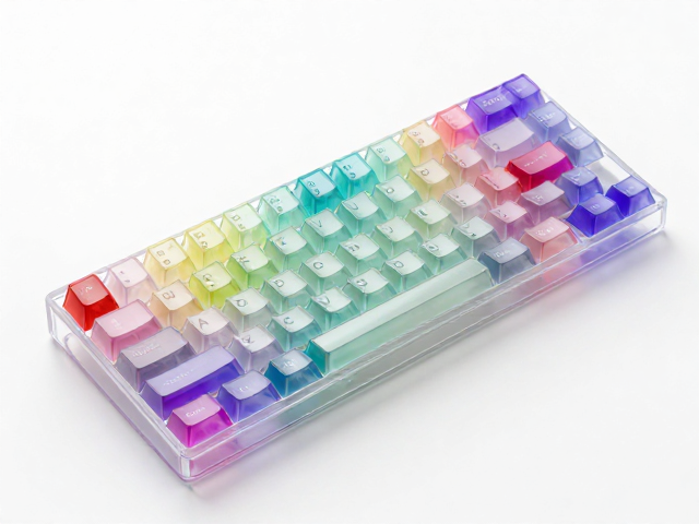 高透RGB PC键帽定制色彩管理,解决易沾指纹难题的选购指南