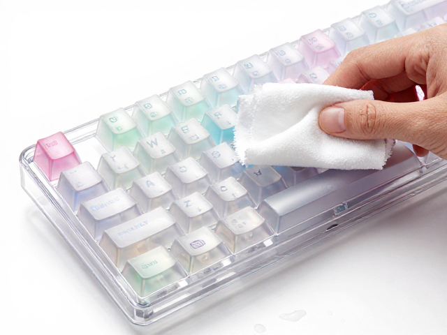 高透RGB PC电竞键帽怎么洗?软布清洁法,环保材质解析