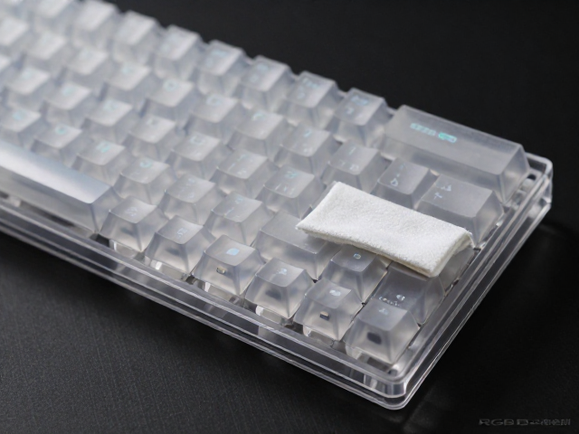 高透RGB PC电竞键帽怎么洗?软布清洁法,环保材质解析