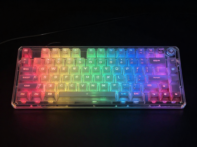 高透RGB PC电竞键帽怎么选？高端客制化抗黄变处理全解析