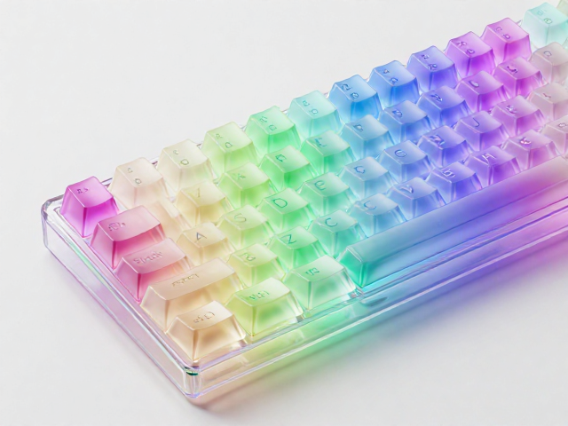 高透RGB PC电竞键帽,环保材质与卓越光泽,打造极致视觉盛宴