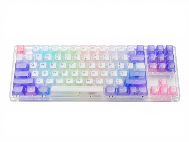 高透RGB PC电竞键帽评测,双色注塑工艺与定制圈热门选择指南