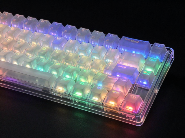 高透RGB PC键帽评测，耐刮擦性一般，中高端市场主流是否值得入手？