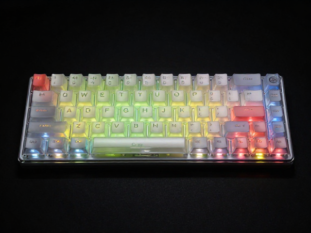 高透RGB PC电竞键帽怎么选？高端客制化抗黄变处理全解析