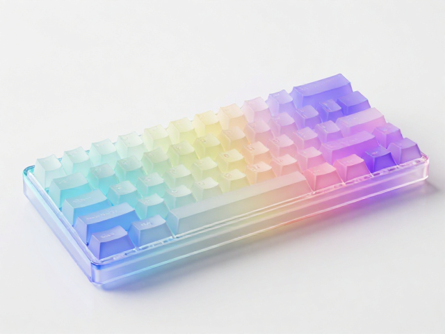 高透RGB PC电竞键帽,半透明渐变设计,抗冲击性强,灯光更惊艳