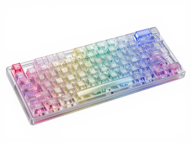 高透RGB PC电竞键帽,比ABS更透亮,长期使用不变形