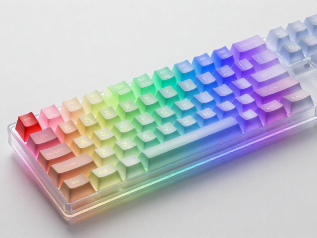 高透RGB PC电竞键帽,哑光磨砂更耐腐蚀,金属质感持久如新