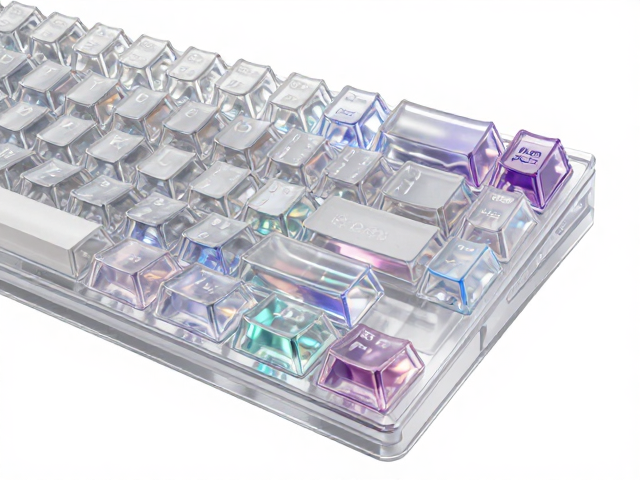 高透RGB PC键帽怎么选？解析折射率与抗指纹涂层技术