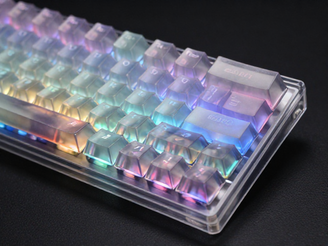 高透RGB PC键帽怎么选？解析折射率与抗指纹涂层技术