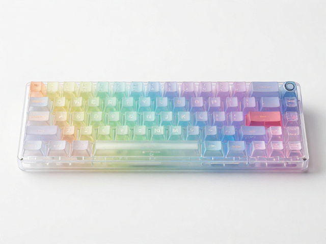 高透RGB PC键帽客制化指南,易染色特性与透光效果全解析