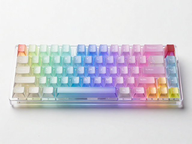 高透RGB PC键帽客制化指南,易染色特性与透光效果全解析