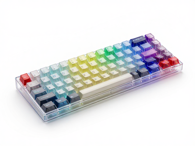 高透RGB PC电竞键帽,色彩优于传统塑料,硬度适中更跟手