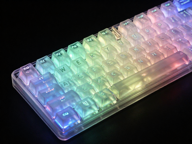 高透RGB PC电竞键帽，抗指纹注塑成型技术解析
