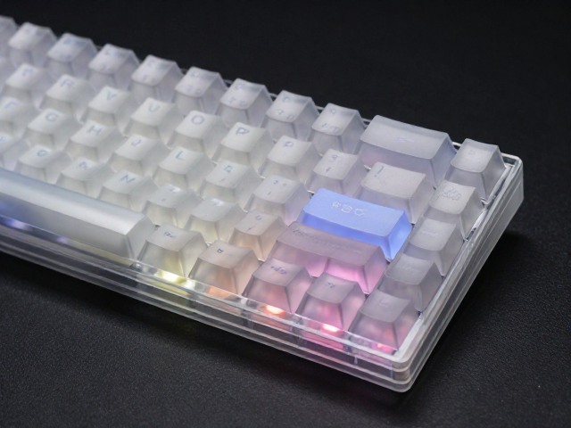 高透RGB PC电竞键帽，不易开裂，长期光照会轻微变色吗？