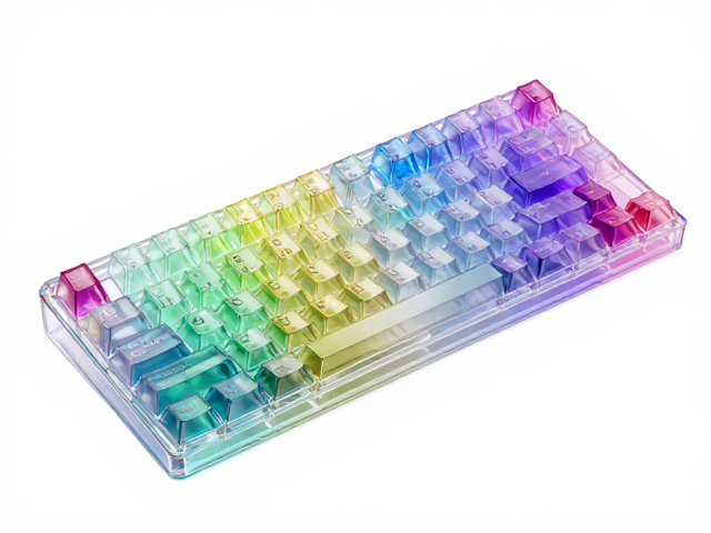 高透RGB PC键帽抗指纹技术,中高端电竞市场主流选择