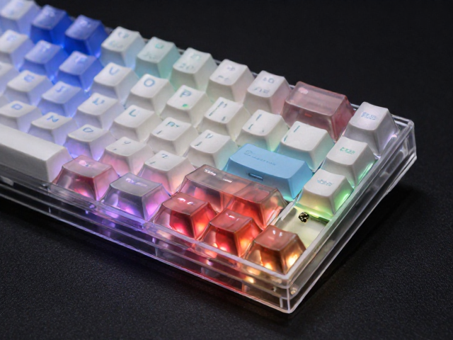 高透RGB PC电竞键帽,色彩优于传统塑料,硬度适中更跟手