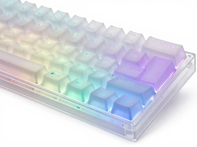 高透RGB PC电竞键帽选购指南,注塑工艺与哑光磨砂质感深度解析