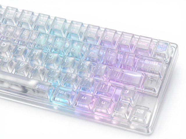 高透RGB PC电竞键帽,水晶般通透,透光率实测与选购指南