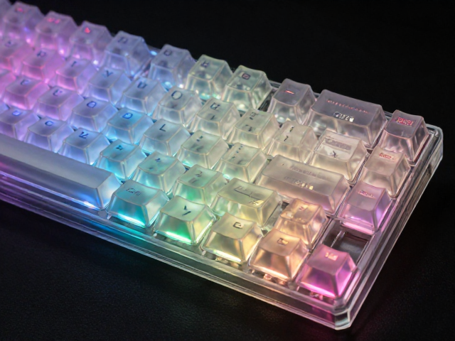 高透RGB PC电竞键帽耐刮擦性一般？触感滑腻怎么选？