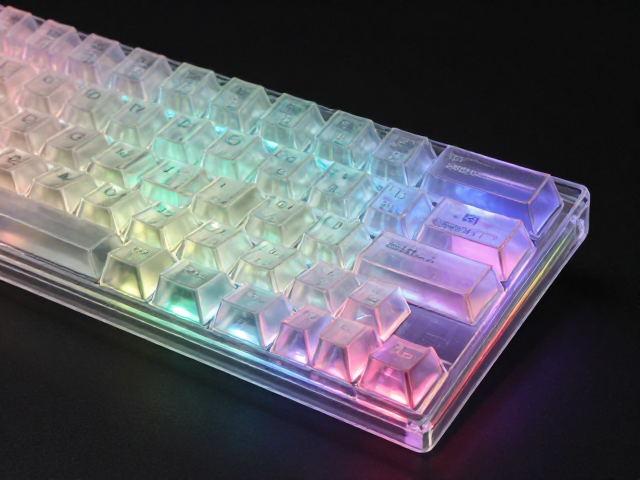 高透RGB PC键帽注塑工艺揭秘,限量版为何溢价?