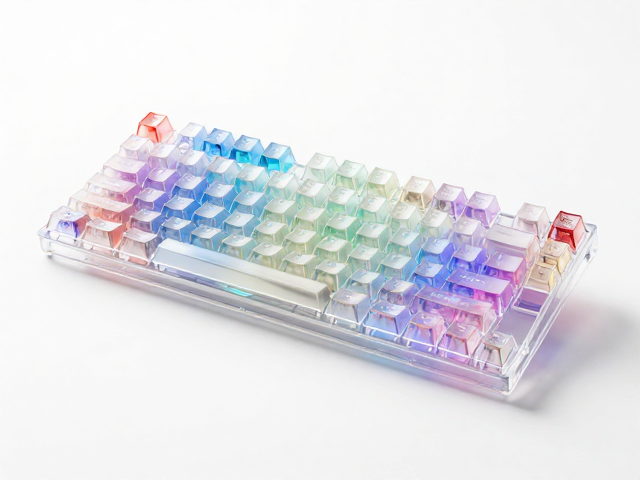 高透RGB PC电竞键帽量产成本与表面耐磨性深度解析