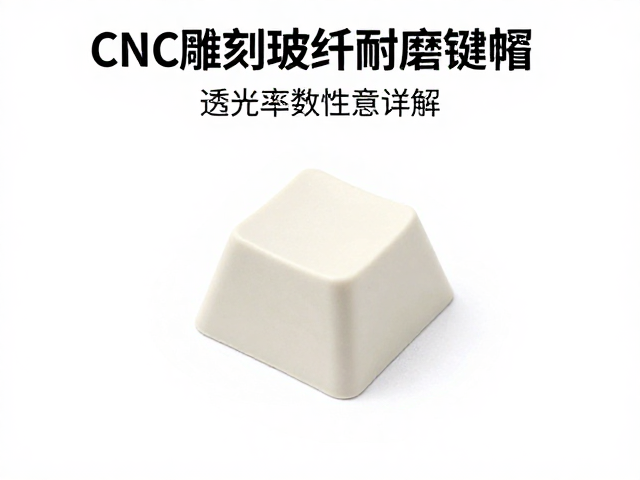 CNC雕刻玻纤耐磨键帽,透光率参数详解与选购指南