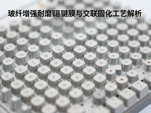 玻纤增强耐磨键帽真空镀膜与交联固化工艺解析