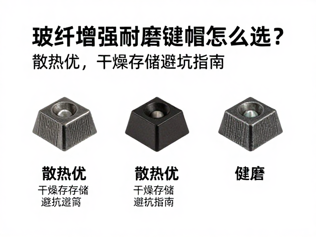 玻纤增强耐磨键帽怎么选?散热优,干燥存储避坑指南