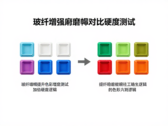 玻纤增强耐磨键帽对比硬度测试，如何增强色彩稳定性？