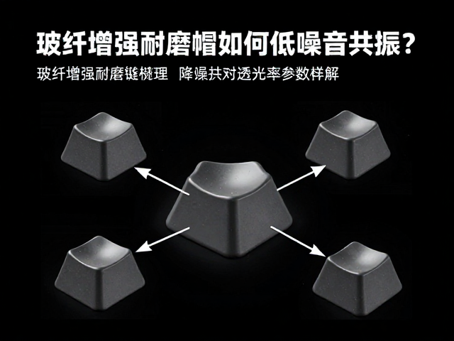 玻纤增强耐磨键帽如何降低噪音共振?透光率参数详解