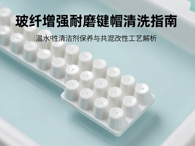 玻纤增强耐磨键帽清洗指南,温水中性清洁剂保养与共混改性工艺解析