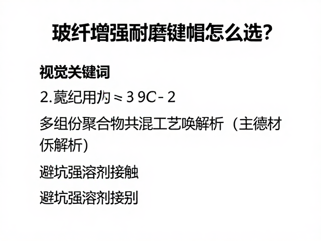 玻纤增强耐磨键帽怎么选？多组分聚合物共混工艺解析，避坑强溶剂接触