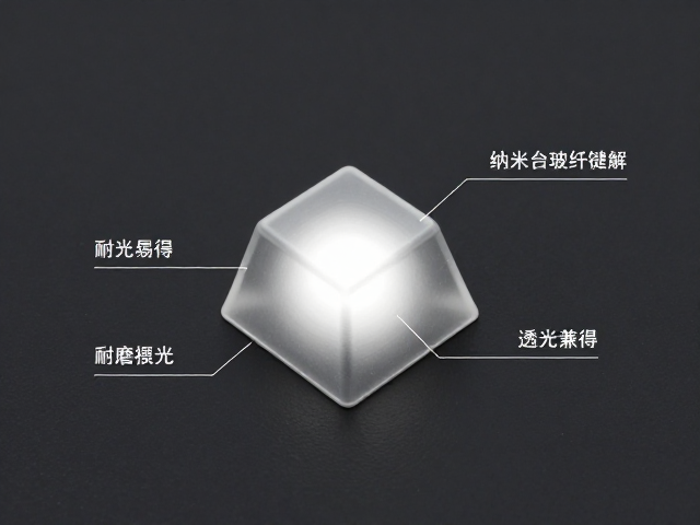 纳米复合玻纤键帽,透光率参数揭秘,耐磨与透光兼得