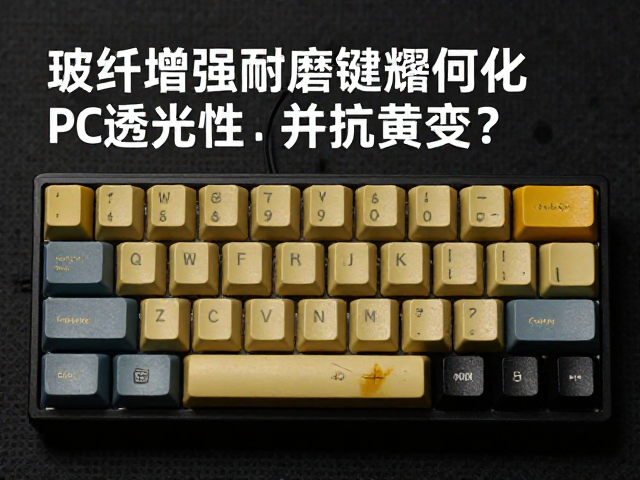 玻纤增强耐磨键帽如何改善PC透光性并抗黄变？