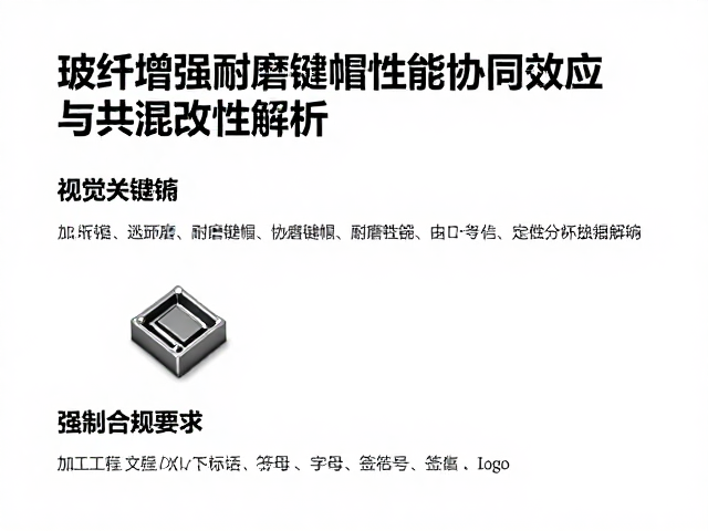 玻纤增强耐磨键帽性能协同效应与共混改性解析