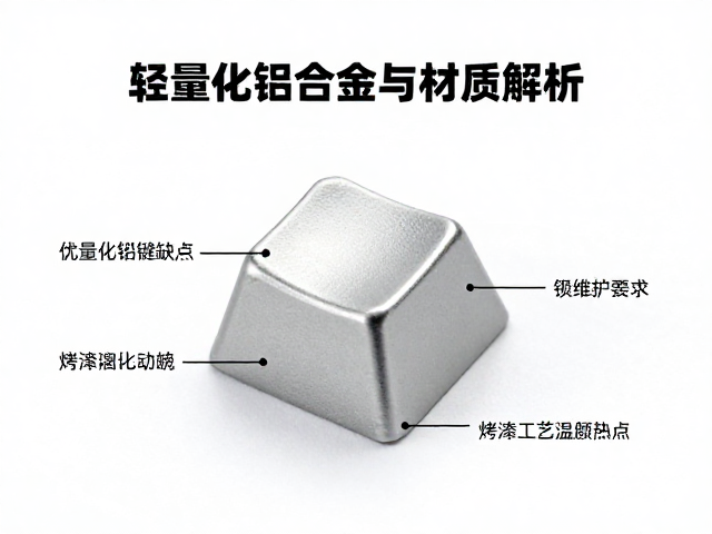 轻量化铝合金键帽材质解析,烤漆工艺优缺点与选购指南