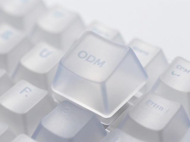 全透双色竞技键帽量产ODM,半透明磨砂质感定制方案