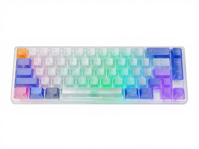 全透双色竞技键帽怎么选？透光级PC材质透光率实测与选购指南