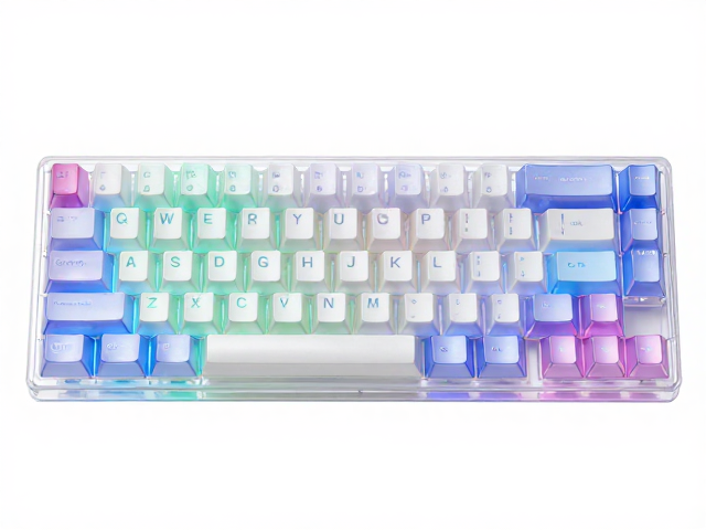 全透双色竞技键帽,高对比度透光级PC,游戏视觉更清晰
