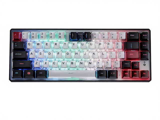 全透双色竞技键帽,高对比度透光级PC,游戏视觉更清晰
